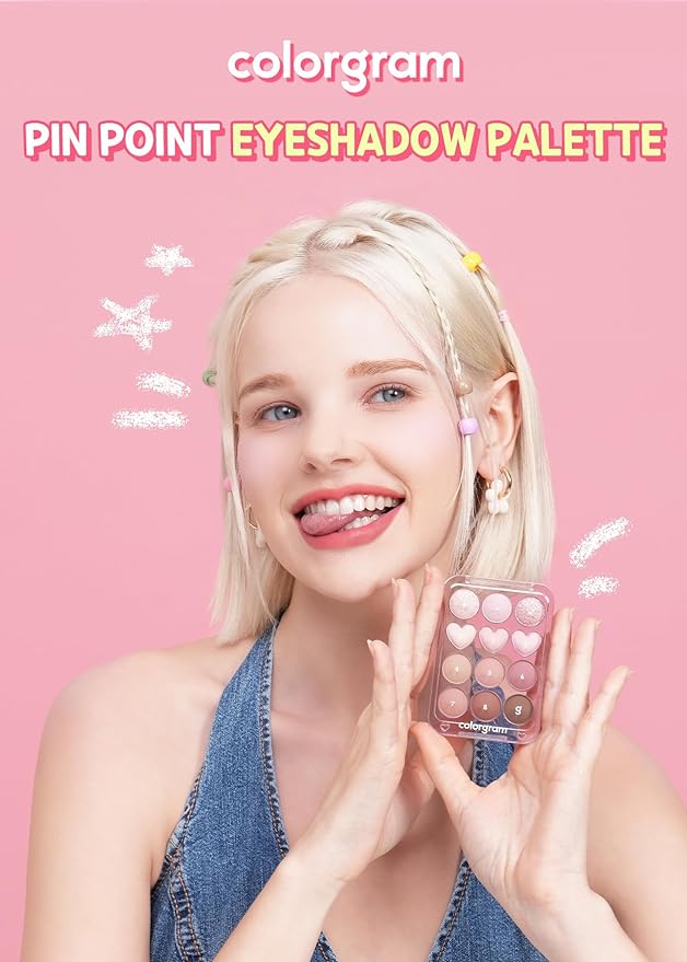 colorgram - Pin Point Eyeshadow Palette 20PCS