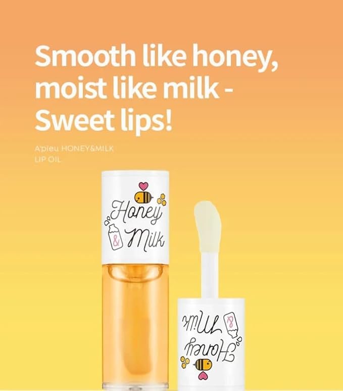 A'PIEU - Honey & Milk Lip Oil 6PCS