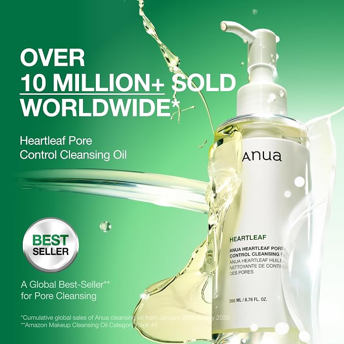 Anua - Heartleaf Pore Control Cleansing Oil (x48) (Bulk Box)