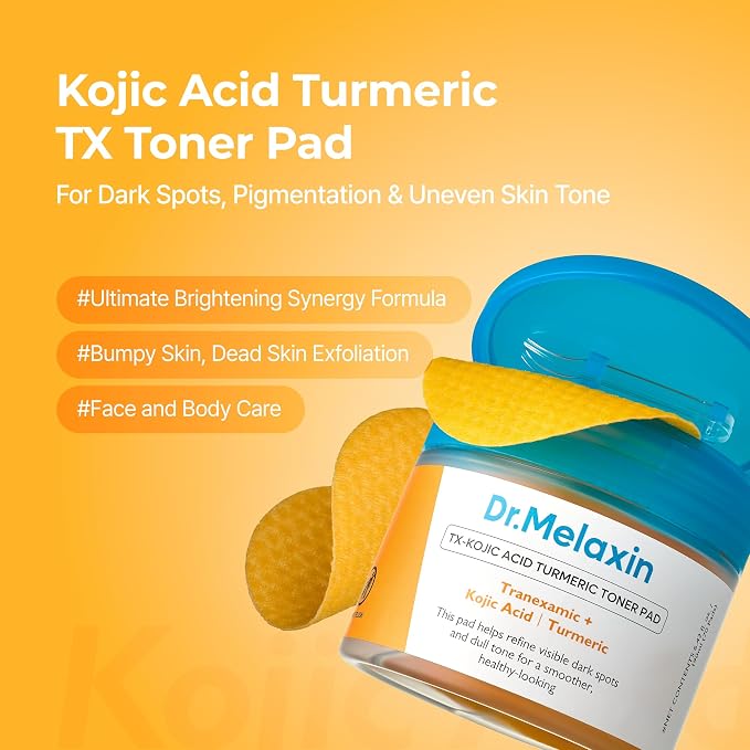 Dr.Melaxin - TX-Kojic Acid Turmeric Toner Pad (x48)