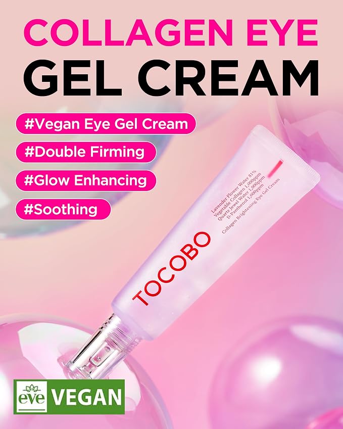 TOCOBO - Collagen Brightening Eye Gel Cream (x100) (Bulk Box)