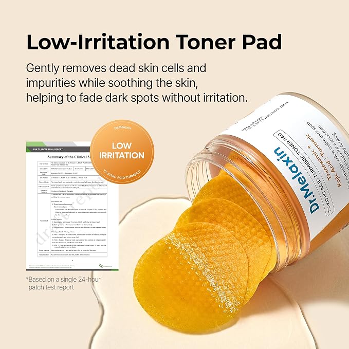 Dr.Melaxin - TX-Kojic Acid Turmeric Toner Pad (x48)