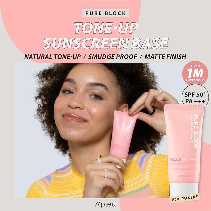 A'PIEU - Pure Block Tone-Up Sun Base SPF50+ PA+++ 50ml