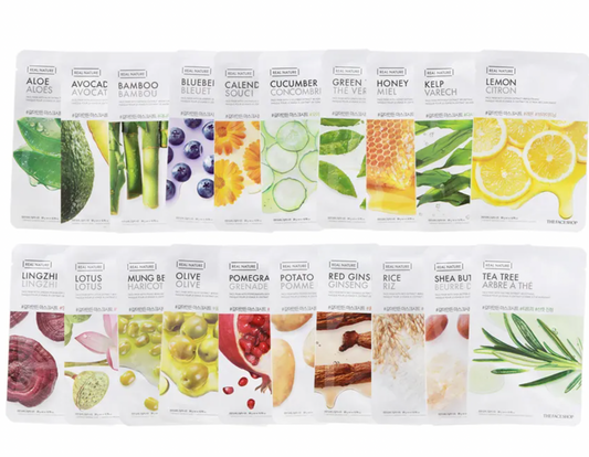 The face shop mixed BOX face masks x 300 pcs