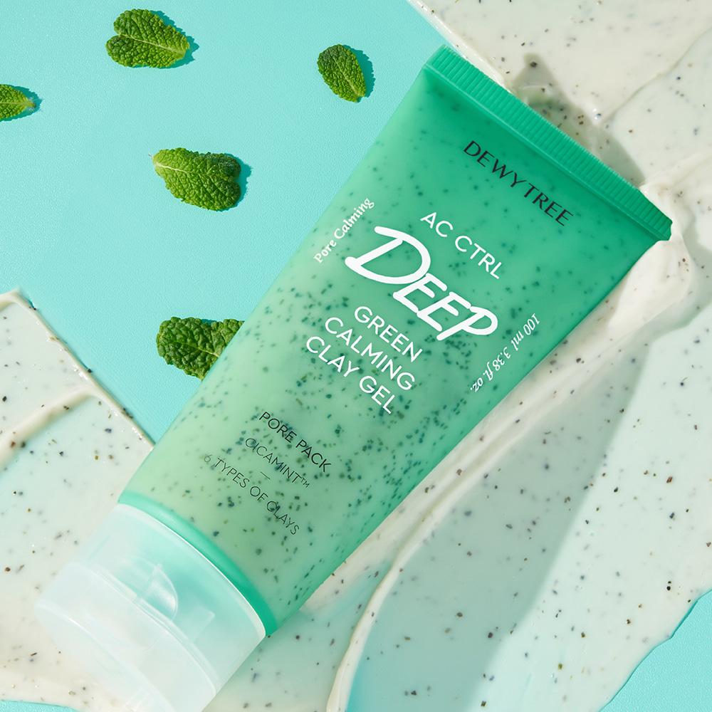 DEWYTREE - AC Control Deep Green Calming Clay Gel Pore Pack