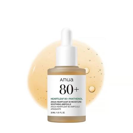 ANUA Heartleaf 80% Soothing Ampoule 30ml  54 units