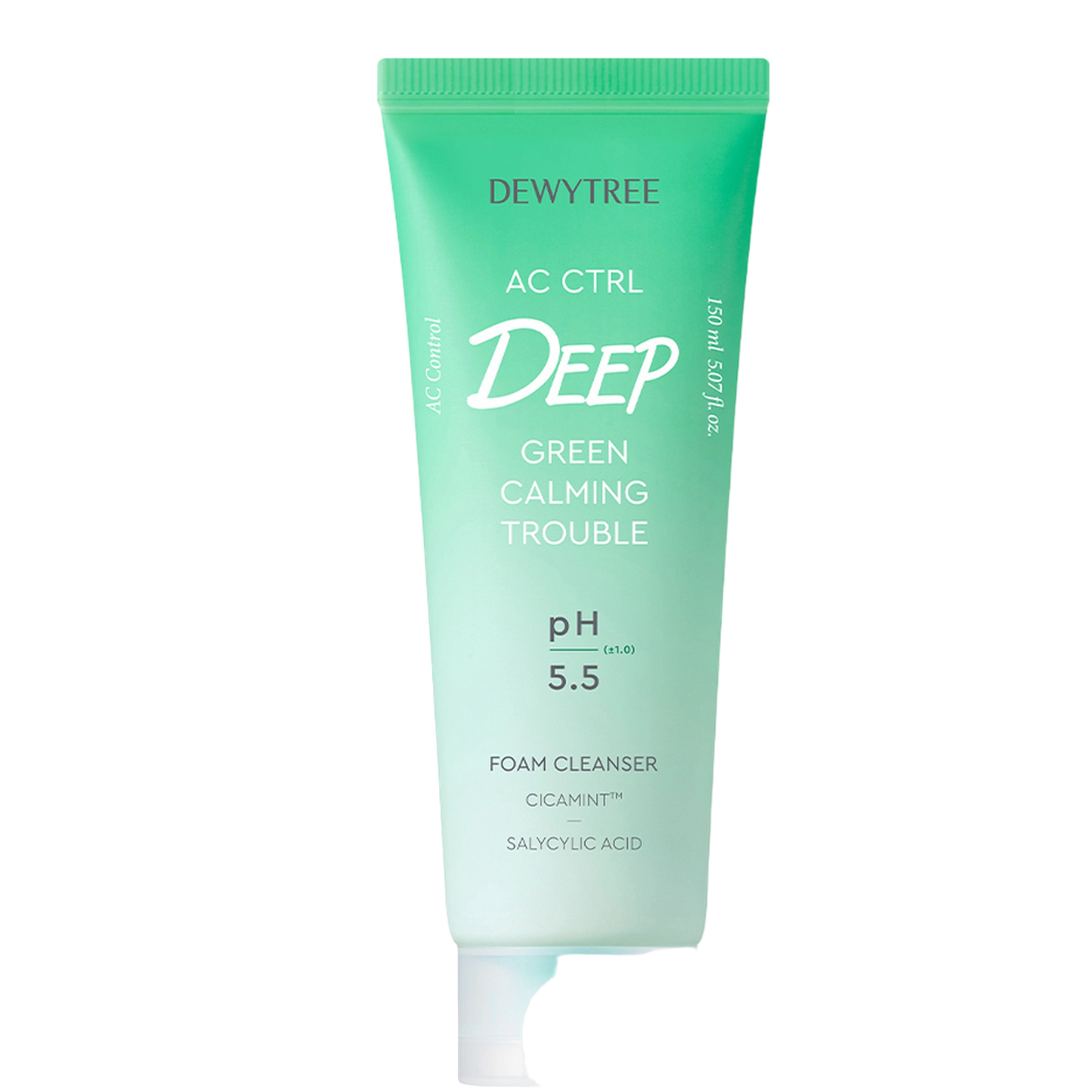 DEWYTREE - AC Control Deep Green Calming Trouble Foam Cleanser